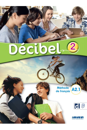 Decibel 2 Livre + Didier App (vadovėlis) - Decibel | Litterula