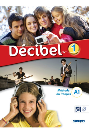 Decibel 1 Livre + Didier App (vadovėlis) - Decibel | Litterula