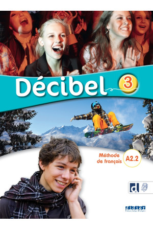 Decibel 3 Livre + Didier App (vadovėlis) - Decibel | Litterula