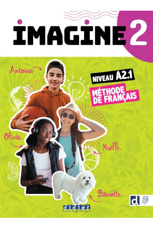 Imagine 2 Livre + Didier App (vadovėlis)