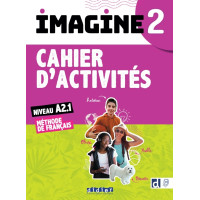 Imagine 2 Cahier d'Activites + Didier App (pratybos)