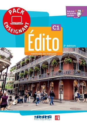 Edito C1 2e Ed. Pack Numerique Enseignant