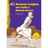 Mondes A1: Suzanne Lenglen, une etoile a Roland Garros. Livre + Audio Gratuites