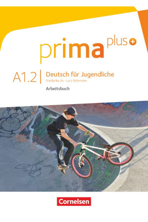 Prima Plus A1.2 Arbeitsbuch + Interaktiven Ubungen Online (pratybos) - Prima Plus | Litterula