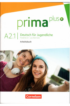 Prima Plus A2.1 Arbeitsbuch + Interaktiven Ubungen Online (pratybos)