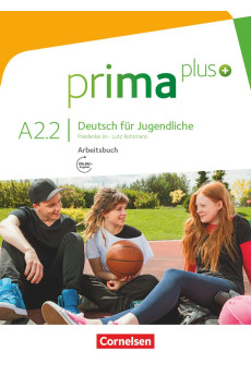 Prima Plus A2.2 Arbeitsbuch + Interaktiven Ubungen Online (pratybos)