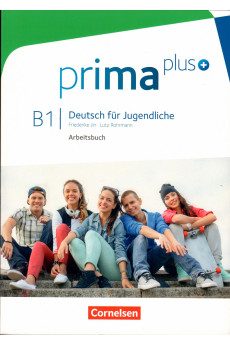 Prima Plus B1 Arbeitsbuch + Interaktiven Ubungen Online (pratybos)