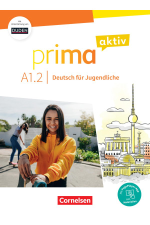 Prima Aktiv A1.2 Kursbuch + PagePlayer-App (vadovėlis) - Prima Aktiv | Litterula