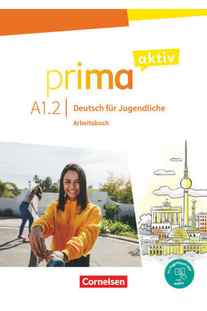 Prima Aktiv A1.2 Arbeitsbuch + PagePlayer-App (pratybos) - Prima Aktiv | Litterula