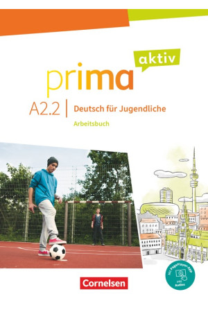 Prima Aktiv A2.2 Arbeitsbuch + PagePlayer-App (pratybos) - Prima Aktiv | Litterula