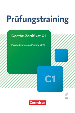 Prufungstraining DaF: Goethe-Zertifikat C1 Neu Buch mit Losungen & Audios Online - Goethe-Zertifikat (C1) | Litterula