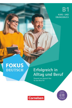 Fokus Deutsch B1 2024 Ausgabe KB+UB+E-Book & PagePlayer-App