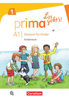 Prima Los geht's! 1 Schulerbuch + Audios Online (vadovėlis)