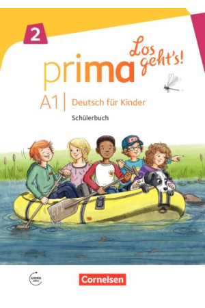 Prima Los geht s! 2 Schulerbuch + Audios Online (vadovėlis) - Prima Los geht s! | Litterula