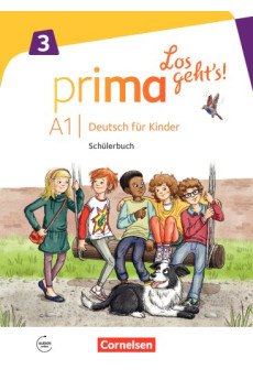 Prima Los geht's! 3 Schulerbuch + Audios Online (vadovėlis)