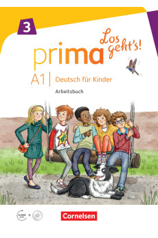 Prima Los geht's! 3 Arbeitsbuch + CD (pratybos)