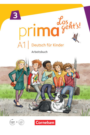 Prima Los geht s! 3 Arbeitsbuch + CD (pratybos) - Prima Los geht s! | Litterula