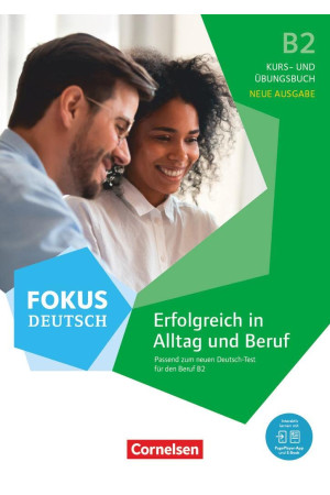 Fokus Deutsch B2 Neue Ausgabe KB+UB+E-Book & PagePlayer-App - Kitos mokymo priemonės | Litterula