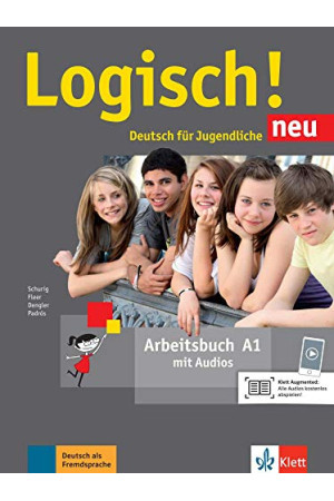 Logisch! Neu A1 Arbeitsbuch + Audio zum Download (pratybos) - Logisch! Neu | Litterula