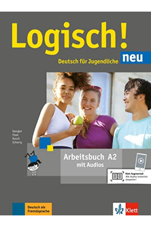 Logisch! Neu A2 Arbeitsbuch + Audio zum Download (pratybos) - Logisch! Neu | Litterula