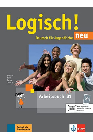 Logisch! Neu B1 Arbeitsbuch + Audio zum Download (pratybos) - Logisch! Neu | Litterula