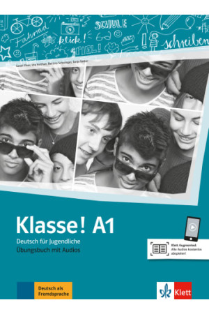 Klasse! A1 Ubungsbuch + Audios Online (pratybos) - Klasse! | Litterula