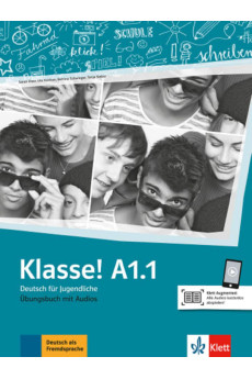 Klasse! A1.1 Ubungsbuch + Audios Online (pratybos)