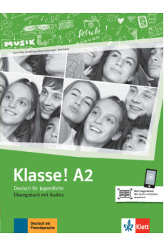 Klasse! A2 Ubungsbuch + Audios Online (pratybos)