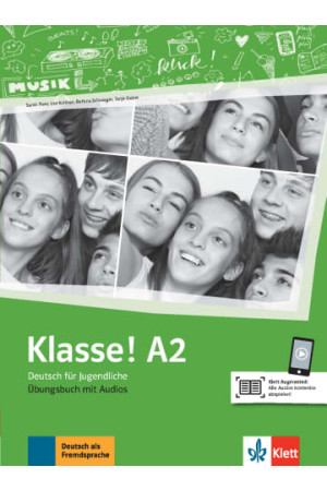 Klasse! A2 Ubungsbuch + Audios Online (pratybos) - Klasse! | Litterula