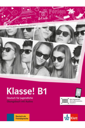 Klasse! B1 Ubungsbuch + Audios Online (pratybos) - Klasse! | Litterula