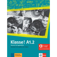 Klasse! A1.2 Kursbuch + Audios & Videos mit Lizenzschlussel (vadovėlis)