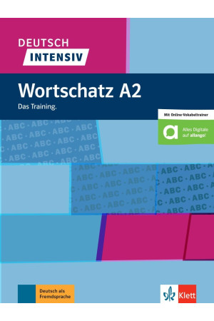 Deutsch Intensiv Wortschatz A2 Buch + Online Vokabeltraining - Žodyno lavinimas | Litterula