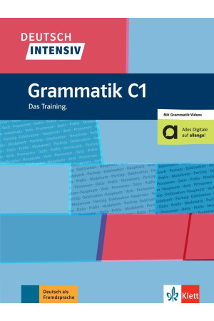 Deutsch Intensiv Grammatik C1 Buch + Videos auf Allango - Gramatikos | Litterula