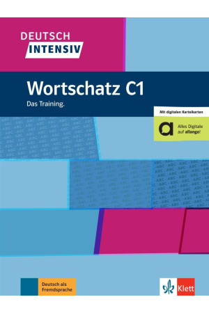 Deutsch Intensiv Wortschatz C1 Buch + Digitalen Karteikarten - Žodyno lavinimas | Litterula