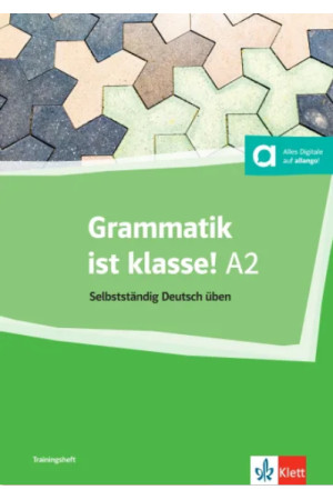 Grammatik ist klasse! A2 Trainingsheft mit Digitalen Extras - Gramatikos | Litterula