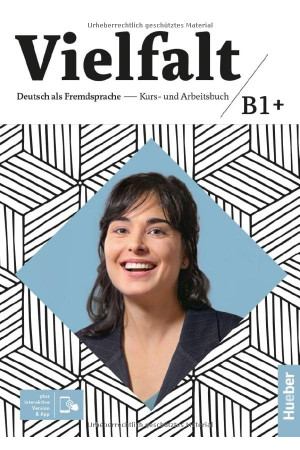 Vielfalt B1+ Kursbuch + Arbeitsbuch & Interaktive Version & App - Vielfalt | Litterula
