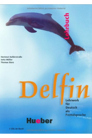 Delfin Lehrbuch + CDs Lekt. 1-20 (vadovėlis) - Delfin | Litterula