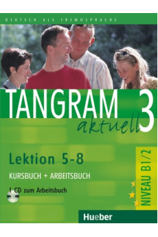 Tangram Aktuell 3 Lekt. 5-8 Kursbuch + Arbeitsbuch & CD zum AB*