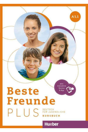 Beste Freunde Plus A1.1 Kursbuch + Int. Version & App (vadovėlis) - Beste Freunde Plus | Litterula
