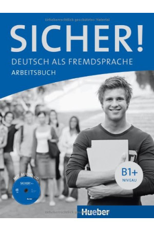 Sicher! B1+ Lekt. 1-12 Arbeitsbuch + CD (pratybos) - Sicher! | Litterula