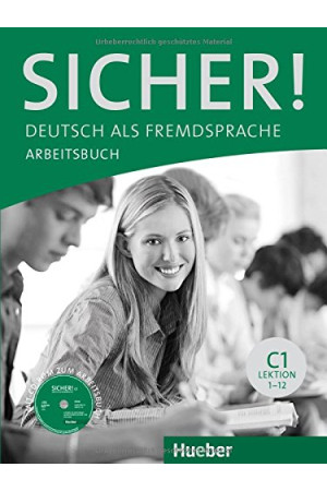 Sicher! C1 Lekt. 1-12 Arbeitsbuch + CD (pratybos) - Sicher! | Litterula