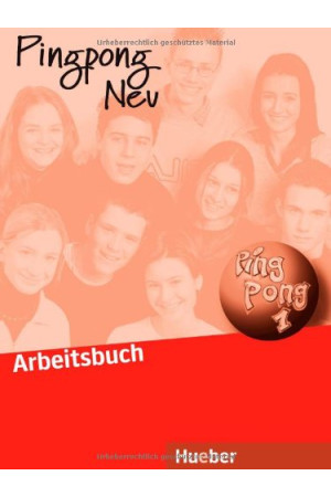 Ping Pong Neu 1 Arbeitsbuch (pratybos) - Ping Pong Neu | Litterula