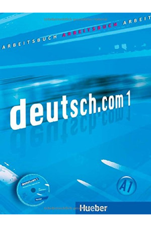 Deutsch.com 1 Arbeitsbuch + CD (pratybos) - Deutsch.com | Litterula