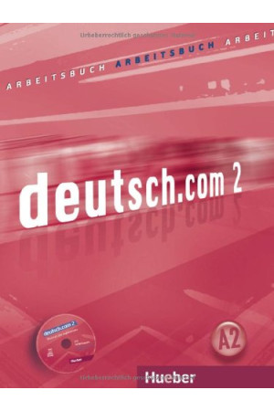 Deutsch.com 2 Arbeitsbuch + CD (pratybos) - Deutsch.com | Litterula