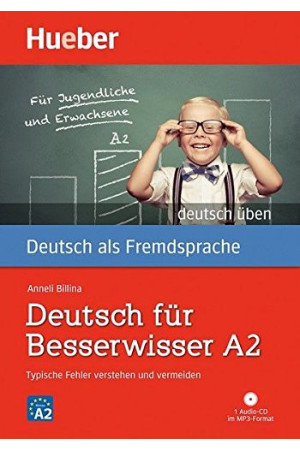 Deutsch Uben: Deutsch fur Besserwisser A2 Buch & MP3 CD - Gramatikos | Litterula