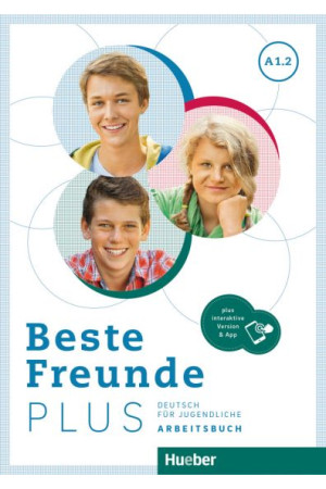 Beste Freunde Plus A1.2 Arbeitsbuch + Int. Version & App (pratybos) - Beste Freunde Plus | Litterula