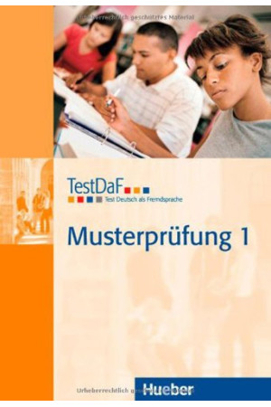 TestDaF Musterprufung 1 Heft + CDs - Visų įgūdžių lavinimas | Litterula