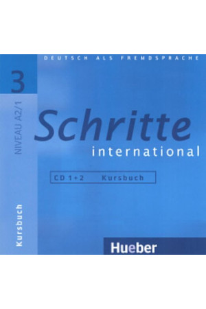 Schritte International 3 CDs Audio zum Kursbuch* - Schritte International | Litterula