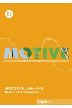 Motive B1 Lekt. 19-30 Arbeitsbuch + Audios Online (pratybos)