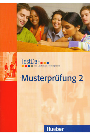 TestDaF Musterprufung 2 Heft + CD - Visų įgūdžių lavinimas | Litterula